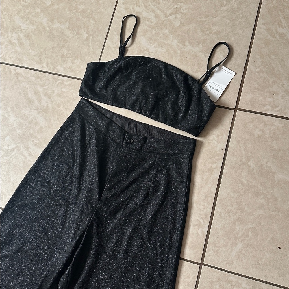 Black Two piece set